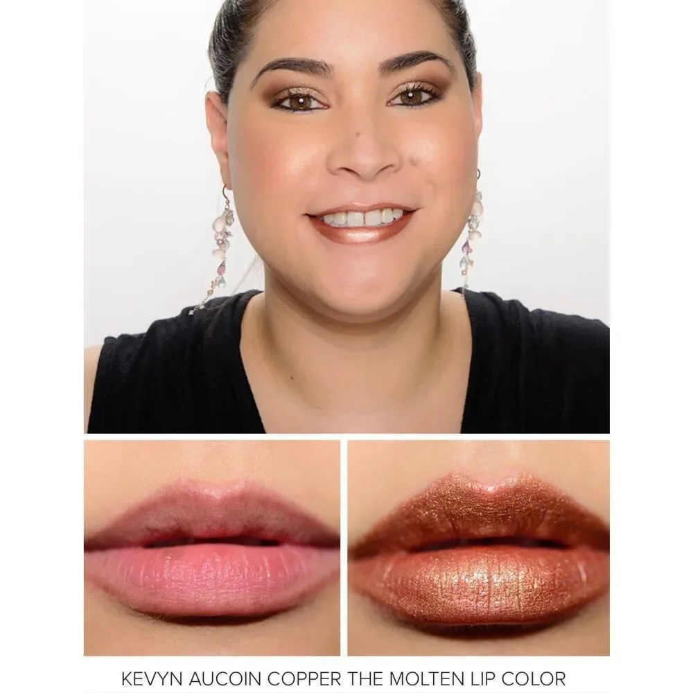 KEVYN AUCOIN - NWTIB - The Molten Lip Color Liquid Lipstick, 0.14 oz (4.12 mL)